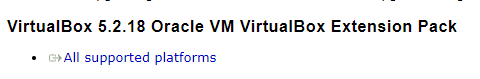 Pacote de Extensões no VirtualBox